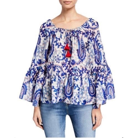 Figue Silk Set - Brielle Bahia Beach Pants & Blouse - Picture 4 of 17